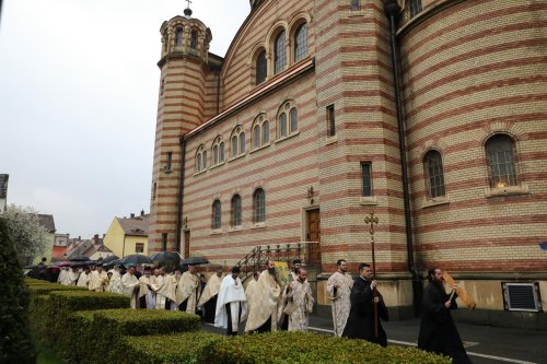 Procesiune de Florii la Catedrala Mitropolitană din Sibiu Poza 209953