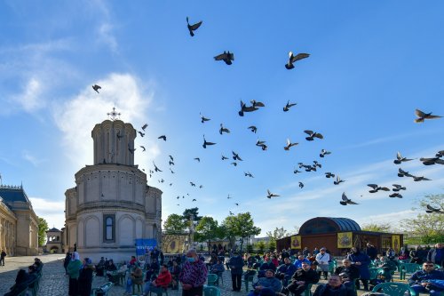 Slujba Sfintelor și Mântuitoarelor Pătimiri ale Domnului la Catedrala Patriarhală Poza 210697