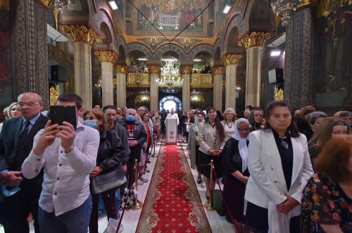 Vecernia din prima zi de Paști la Catedrala Patriarhală Poza 211112