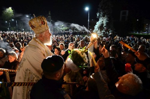 Învierea Domnului la Catedrala Arhiepiscopală din Târgoviște Poza 211194