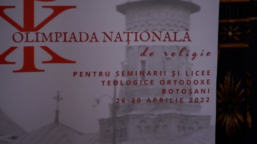 Olimpiadă națională de religie ortodoxă pentru seminarii Poza 211429