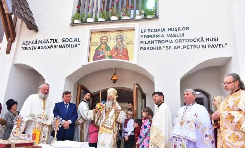 A fost inaugurat cel de‑al optulea așezământ social din cadrul Asociației „Filantropia Ortodoxă” Huși Poza 211607