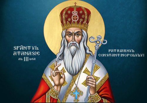Acatistul Sfântului Atanasie al III-lea, Patriarhul Constantinopolului (2 mai) Poza 211898