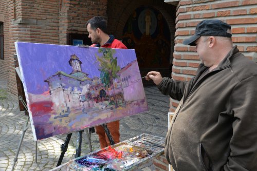 Artiști plastici din România și Republica Moldova la Mănăstirea Plumbuita Poza 212534