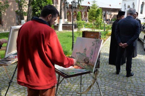 Artiști plastici din România și Republica Moldova la Mănăstirea Plumbuita Poza 212535