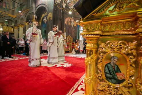 Hirotonie întru preot pentru un diacon psalt de la Catedrala Patriarhală Poza 213823