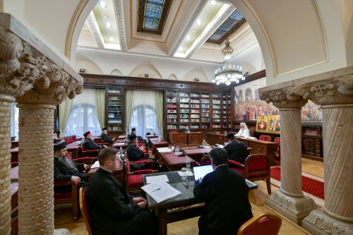 Ședință de lucru a Sinodului Mitropoliei Munteniei și Dobrogei Poza 214438