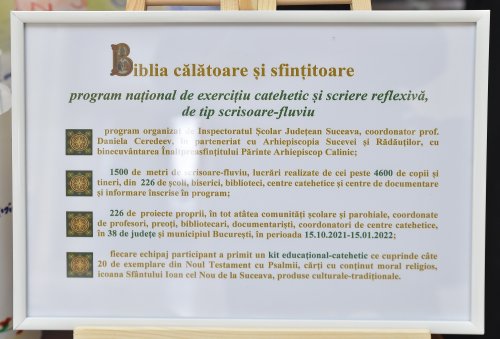 Vernisajul expoziției „Biblia călătoare și sfințitoare” la Palatul Patriarhiei Poza 215931