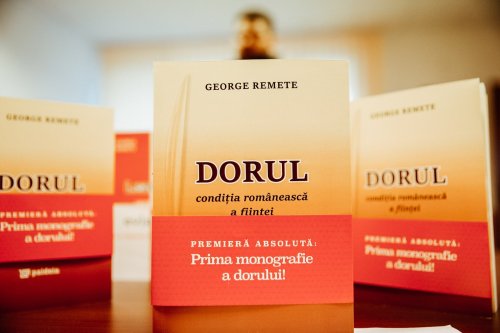 Cartea „Dorul, condiția românească a ființei”, lansată la Cluj‑Napoca Poza 216873