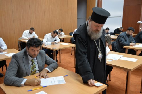 Examen de capacitate preoțească în Arhiepiscopia Bucureștilor Poza 218087