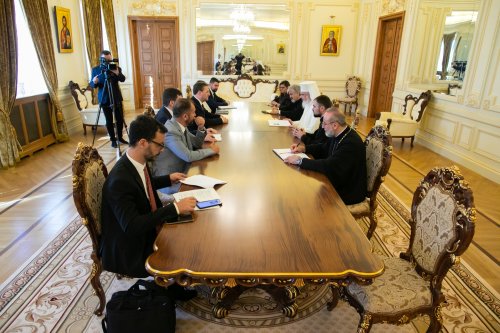 Ministrul afacerilor externe al Serbiei în vizită la Patriarhia Română Poza 218700