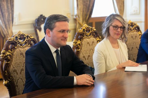 Ministrul afacerilor externe al Serbiei în vizită la Patriarhia Română Poza 218702