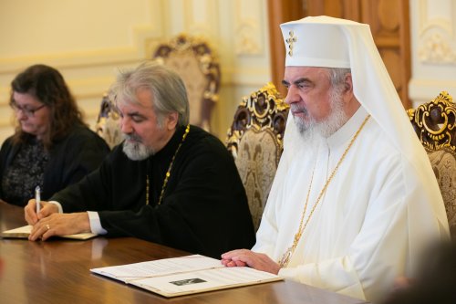 Ministrul afacerilor externe al Serbiei în vizită la Patriarhia Română Poza 218706