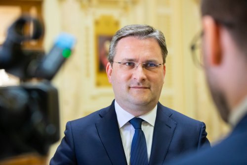 Ministrul afacerilor externe al Serbiei în vizită la Patriarhia Română Poza 218710