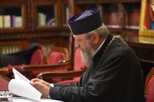 Şedinţa Sinodului Permanent al Bisericii Ortodoxe Române Poza 219383