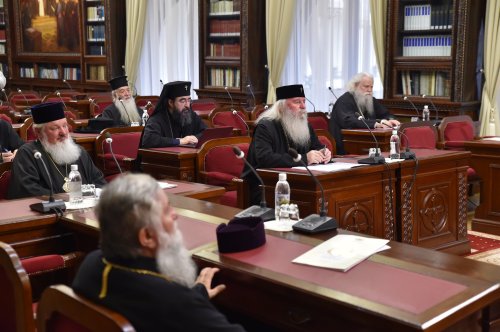 Şedinţa Sinodului Permanent al Bisericii Ortodoxe Române Poza 219390