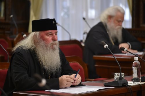 Şedinţa Sinodului Permanent al Bisericii Ortodoxe Române Poza 219393