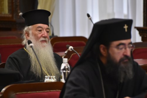 Şedinţa Sinodului Permanent al Bisericii Ortodoxe Române Poza 219394