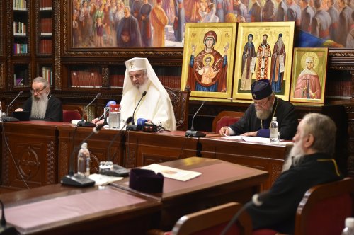 Şedinţa Sinodului Permanent al Bisericii Ortodoxe Române Poza 219395