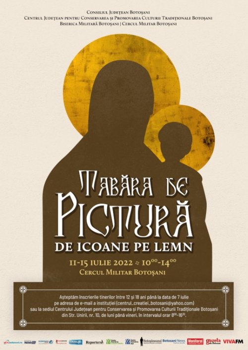 Tabără de pictură de icoane pe lemn Poza 219757