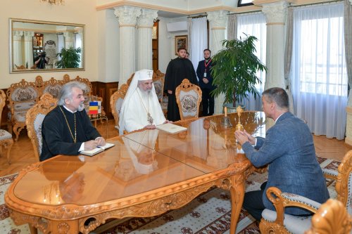 Vizita ambasadorului statului Israel la Patriarhia Română Poza 220905