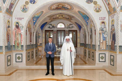 Vizita ambasadorului statului Israel la Patriarhia Română