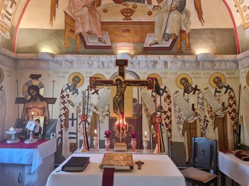 Târnosirea noului paraclis al Mănăstirii „Buna Vestire” de la Cheile Cibului, Alba Poza 221792