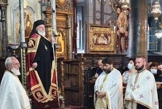 Episcopul Tulcii a slujit în Biserica Panaghia din Agiasos, Lesbos Poza 222854