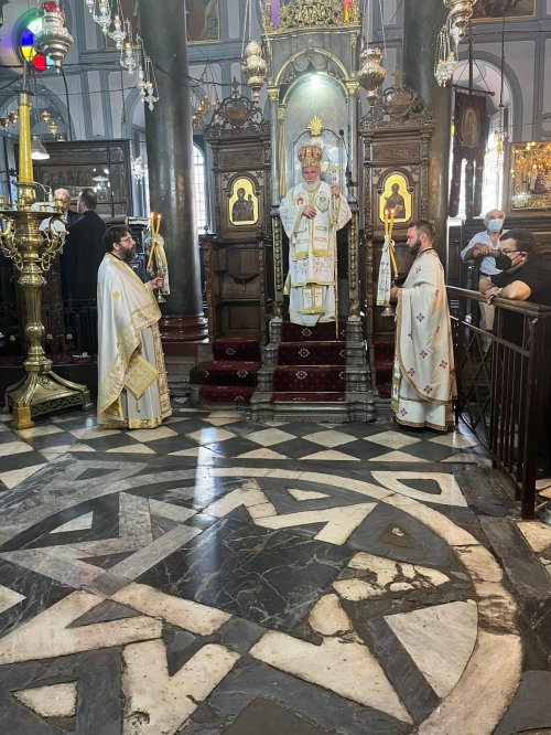 Episcopul Tulcii a slujit în Biserica Panaghia din Agiasos, Lesbos Poza 222878