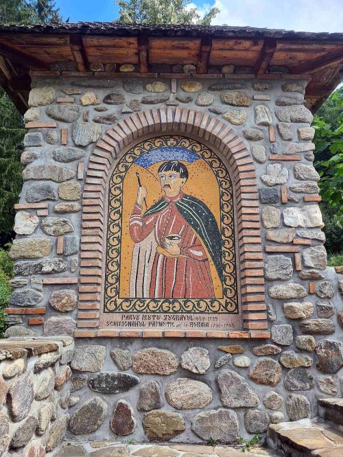 Laudă adusă Cuviosului Pafnutie - Pârvu Zugravul la Mănăstirea Robaia Poza 222881