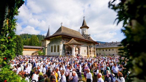 Mănăstirea Sucevița și‑a sărbătorit hramul Poza 223020