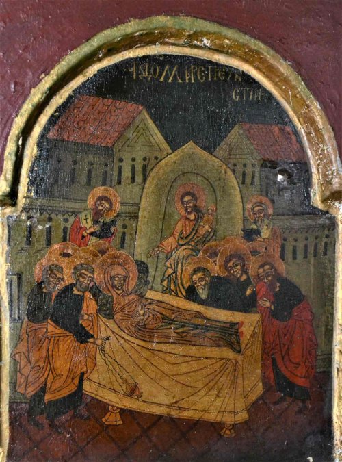 Adormirea Maicii Domnului în iconografia bisericilor de lemn moldovenești Poza 223279