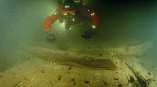 Epavă descoperită  în nordul Germaniei Poza 223503