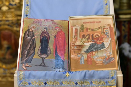Sfinții Părinți Ioachim și Ana, cinstiți în lăcașul bucureștean închinat lor Poza 225699