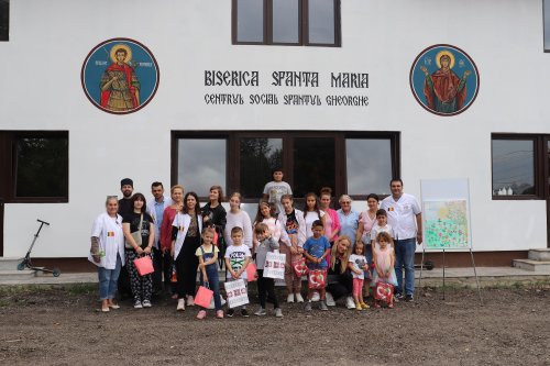 Campania „Ajutor pentru elevi”, în localitatea ilfoveană Moara Vlăsiei Poza 227118