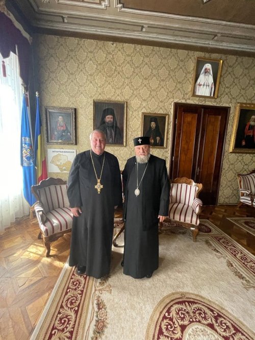 Părintele Ioan Sauca a primit distincţia „Crucea Șaguniană” pentru clerici Poza 227495