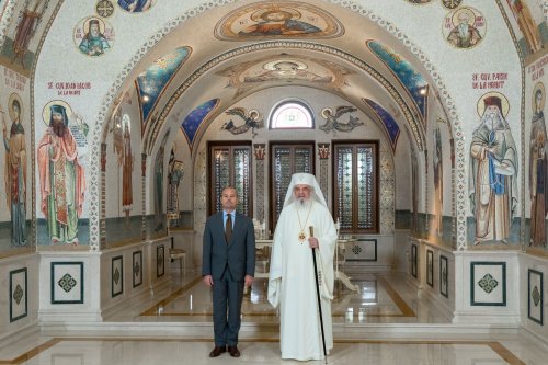 Ambasadorul Italiei la București în vizită de prezentare la Patriarhia Română Poza 228597