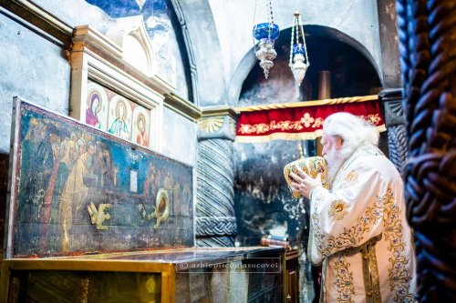 Rugăciune și comuniune la Mănăstirea „Sfântul Ioan cel Nou de la Suceava” Poza 229110
