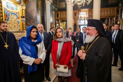 Preşedintele Georgiei a vizitat Mănăstirea Antim din Capitală Poza 229444