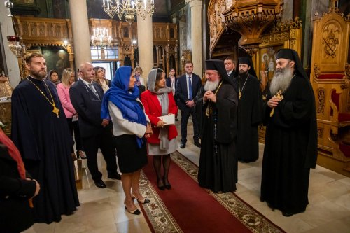 Preşedintele Georgiei a vizitat Mănăstirea Antim din Capitală Poza 229446