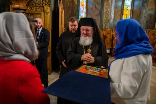 Preşedintele Georgiei a vizitat Mănăstirea Antim din Capitală Poza 229451