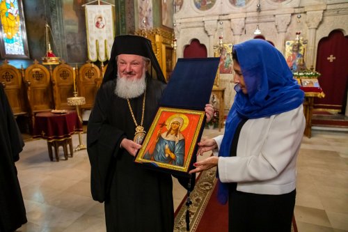 Preşedintele Georgiei a vizitat Mănăstirea Antim din Capitală Poza 229452