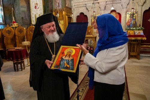 Preşedintele Georgiei a vizitat Mănăstirea Antim din Capitală Poza 229453