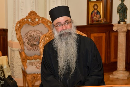 Stareţul Mănăstirii Vatoped în vizită la Reşedinţa Patriarhală Poza 229312