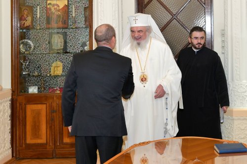 Ambasadorul Statului Israel la Bucureşti în vizită de prezentare la Patriarhia Română Poza 229539