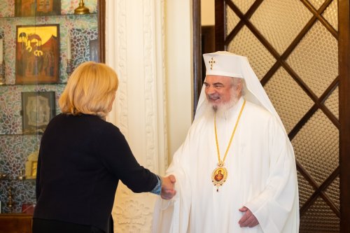Ambasadorul Republicii Croația la București în vizită la Patriarhia Română Poza 230342