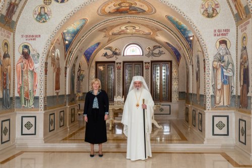 Ambasadorul Republicii Croația la București în vizită la Patriarhia Română Poza 230358