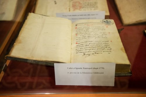 Expoziție cu manuscrise ale Filocaliei românești la Mănăstirea Antim Poza 230691