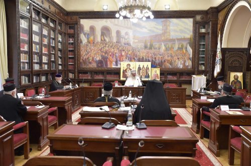 Şedinţă de lucru a Sinodului Mitropoliei Munteniei şi Dobrogei