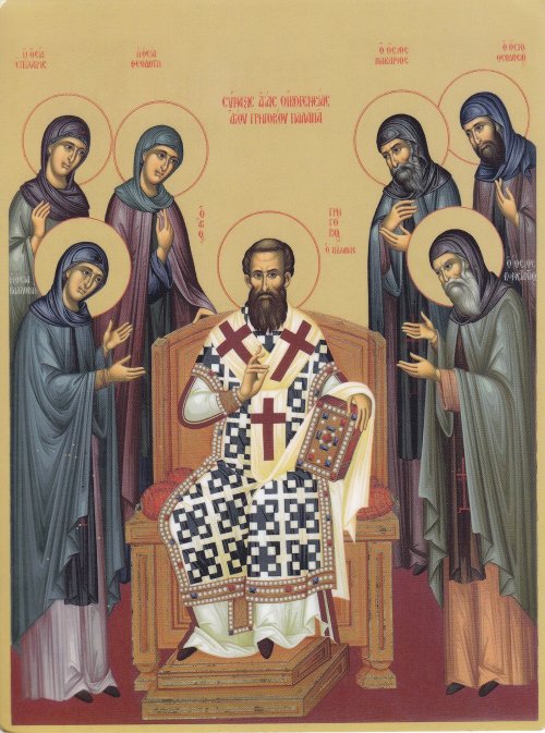 Sfântul Ierarh Grigorie Palama și sfinții din familia lui sunt dascăli pentru rugăciunea neîncetată a monahilor și a credincioșilor mireni Poza 230824